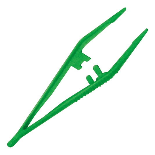Pince stérile en polypropylène renforcé 13cm - Boite de 35 pièces
