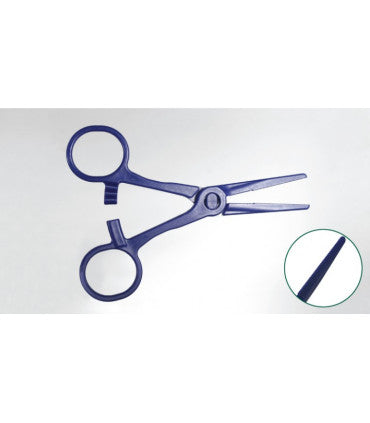 Pince kocher stérile en polypropylène renforcé 13cm - Boite de 70 pièces