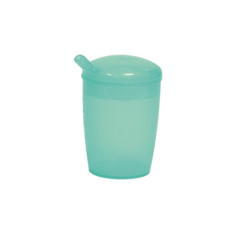 Comed - Verre en plastique avec couvercle bec verseur