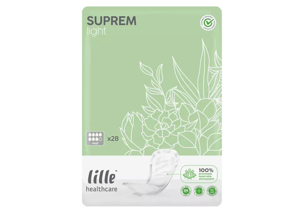 LILLE - Protection urinaire femme - Light Maxi - Sachet de 30 pièces
