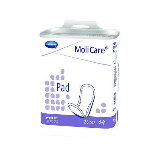HARTMANN - MoliCare Pad - Protection anatomique 4 gouttes - Sachet de 30 pièces