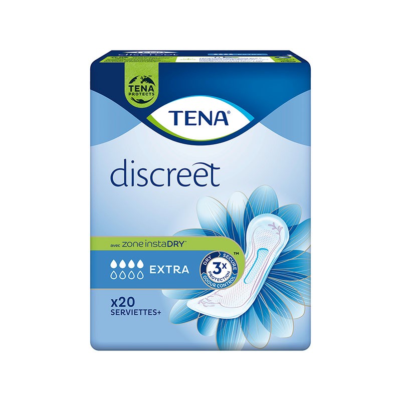 Tena - Protection urinaire femme - Lady Discreet Extra - Sachet de 20 pièces