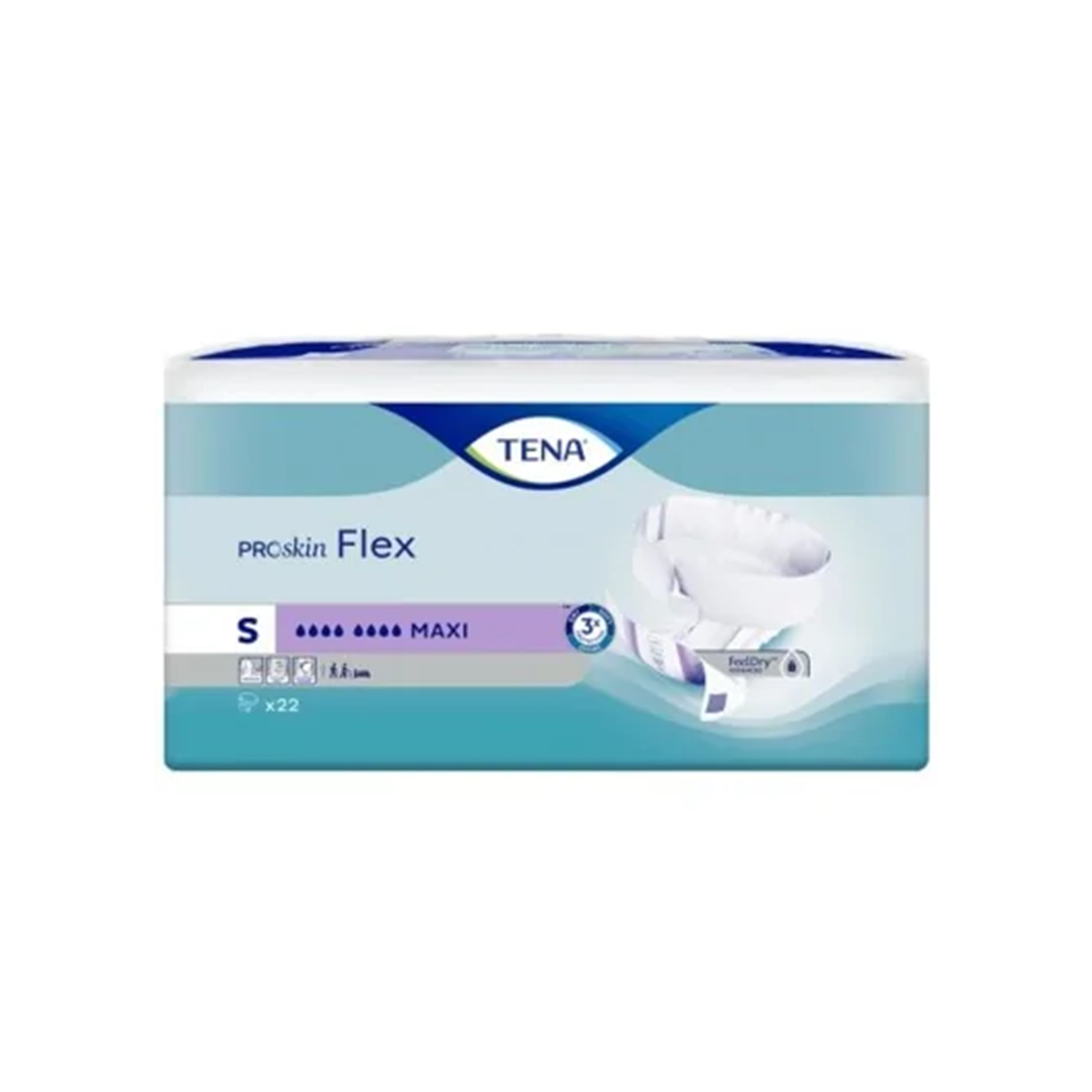 Tena - Couche adulte avec ceinture - Flex Maxi