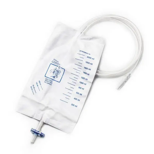 Poche d'urine avec port de prelevement - 10 Pièces