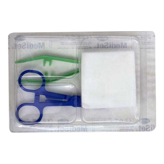 HARTMANN - Set pansement avec pince anatomique, pince kocher et compresses - 1 set