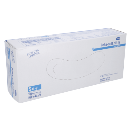 HARTMANN - Gant d'examen en nitrile non poudré Peha-soft nitrile guard - Boite de 100