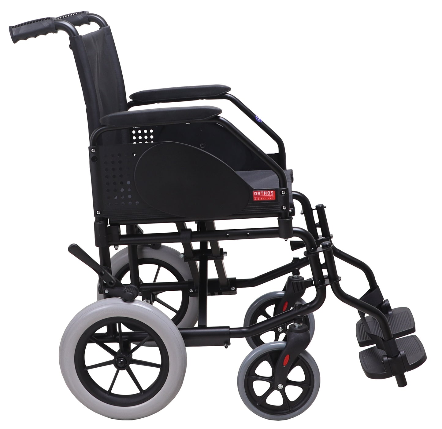 Orthos XXX - Fauteuil roulant manuel CELTA COMPACT 3 avec accoudoirs et repose-pieds amovibles -  Modèle Transit