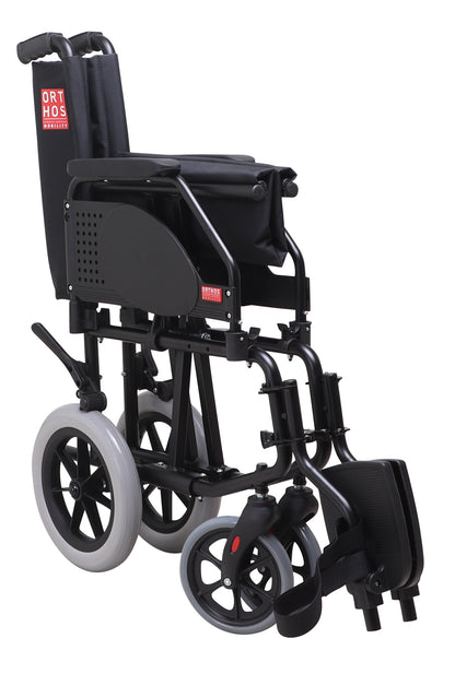 Orthos XXX - Fauteuil roulant manuel CELTA COMPACT 3 avec accoudoirs et repose-pieds amovibles -  Modèle Transit