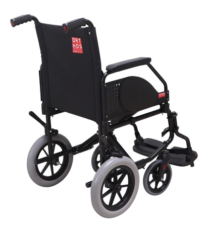 Orthos XXX - Fauteuil roulant manuel CELTA COMPACT 3 avec accoudoirs et repose-pieds amovibles -  Modèle Transit