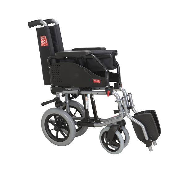 Orthos XXX - Chaise roulant manuel en aluminium  - LATINA COMPACT TRANSIT ST