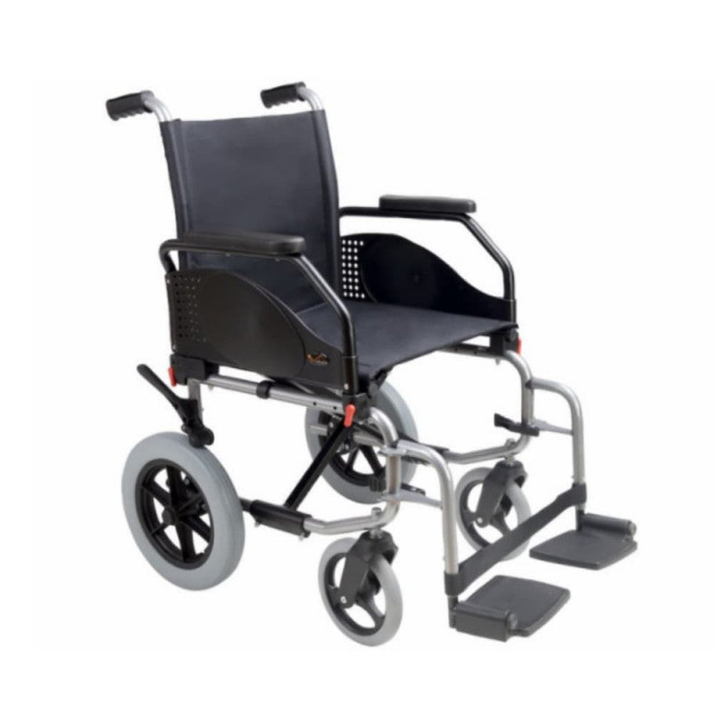 Orthos XXX - Chaise roulant manuel en aluminium  - LATINA COMPACT TRANSIT ST