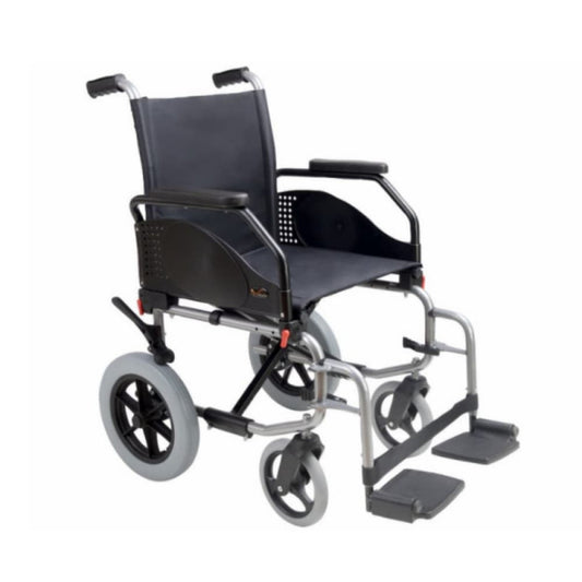 Orthos XXX - Chaise roulant manuel en aluminium  - LATINA COMPACT TRANSIT ST