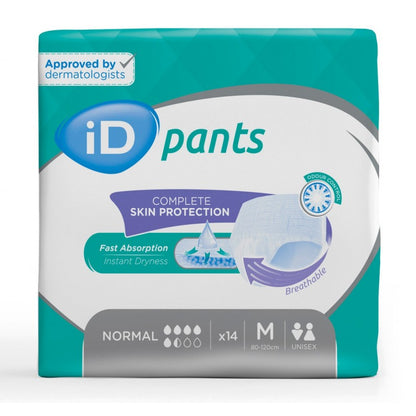 Ontex - Slip absorbant iD Pants Normal - Sachet de 14 pièces