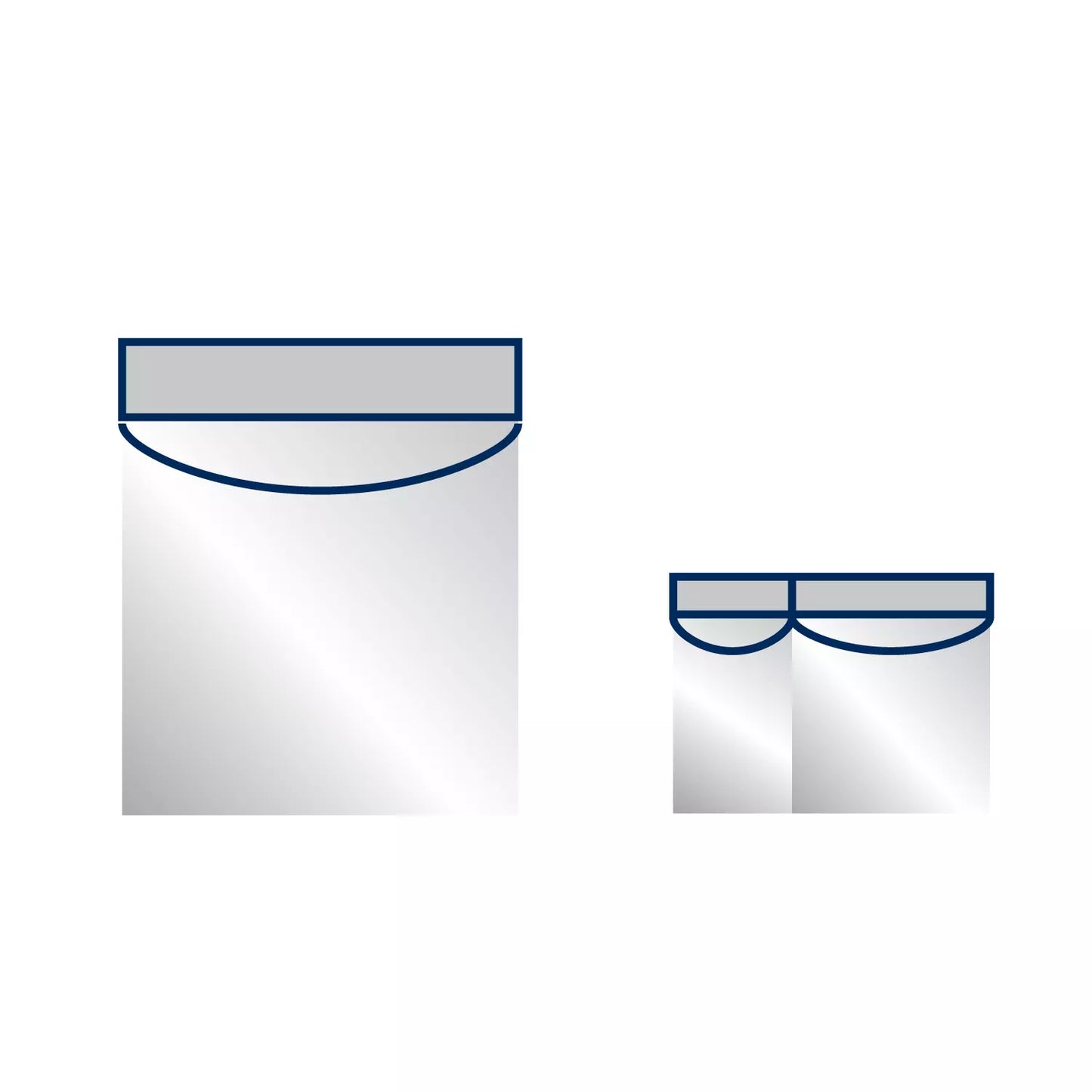 Pochette chirurgicale adhésifs stériles - 1 pièce