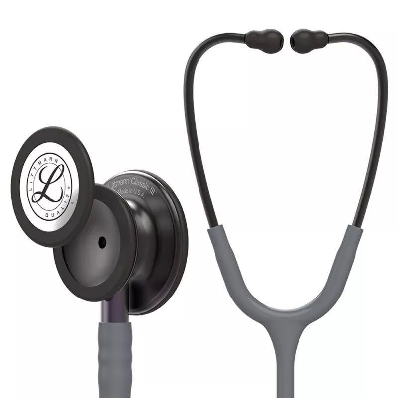 Littmann - Stéthoscope 3M Classic III™ - Double pavillon - Smoke Edition