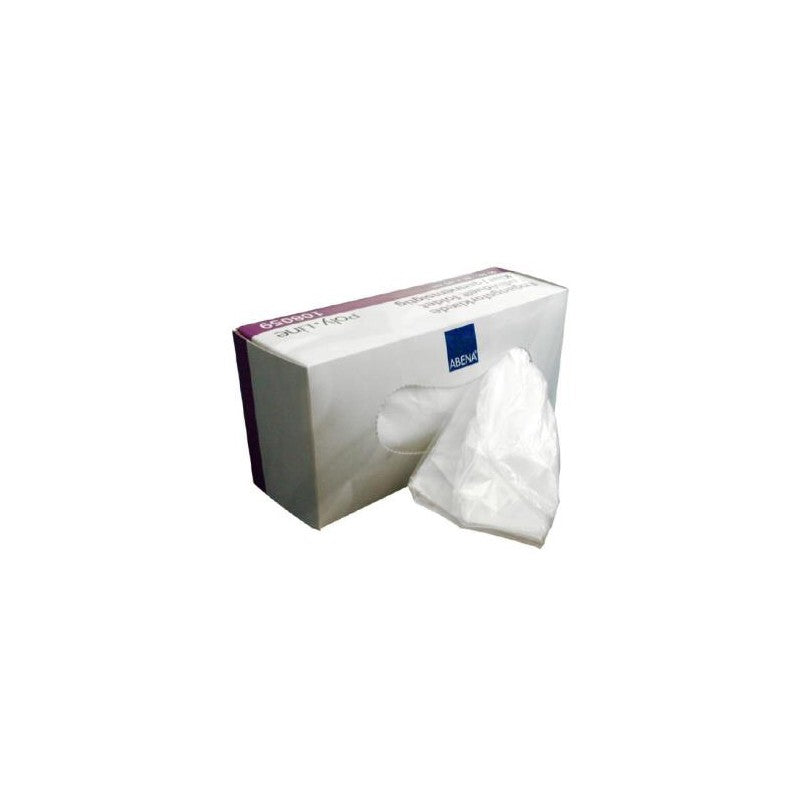 Abena - Tablier de protection transparent 125 x 81 cm - Carton de 450 pièces