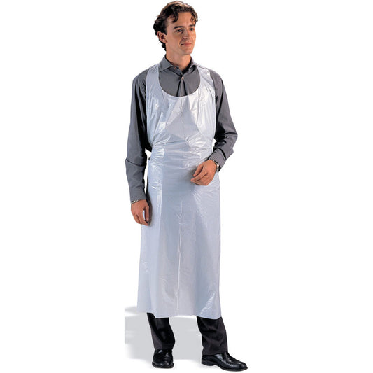 Abena - Tablier avec 2 plis imperméable et absorbante en Cellulose 24g/m² et polyéthylène 14µm - Carton de 5 pièce