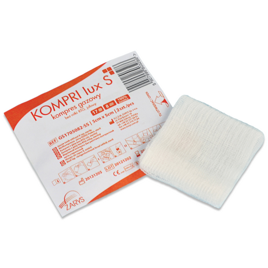 Compresse de gaze sans rayon X stérile - 20 X 5 pièces