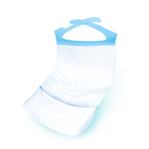 TENA Bibs - Bavoirs jetables -  Sachet de 150 pièces