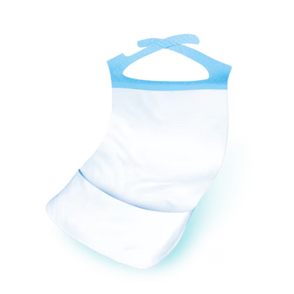 TENA Bibs - Bavoirs jetables -  Sachet de 150 pièces