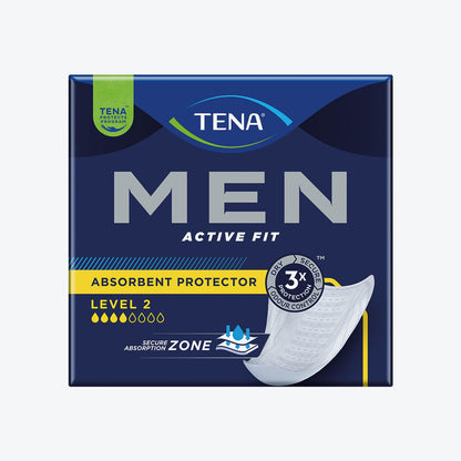 Tena - Protection urinaire homme - Medium Niveau 2 - Sachet de 20 pièces