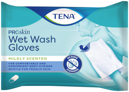 TENA - Gant de toilette humide - Tena ProSkin - 8 gants