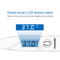 Genial - Thermomètre numérique à pointe rigide