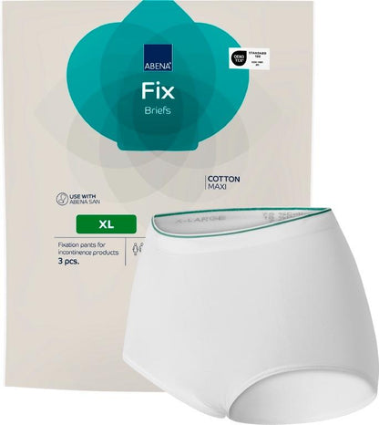 Abena - Sous-vêtements de maintien en coton - Fix Briefs Maxi
